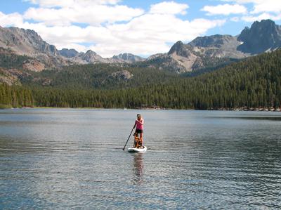 Lake Mary near Mammoth Lakes California