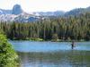 Lake Mamie near Mammoth Lakes California