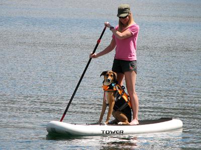 Marley's first SUP